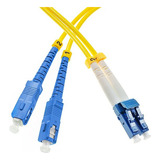 Patchcord Fibra Optica Monomodo Duplex Sc/pc - Lc/pc Glc 2m