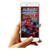 Video Invitación Digital Animada Spiderman Exclusiva Cumple