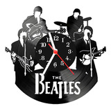 Relógio De Vinil Disco Lp Parede | The Beatles Rock