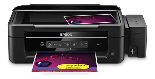 Com Defeito - Impressora Multifuncional Epson Wireless L355