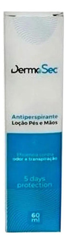 Dermosec Loção Antiperspirante Para Mãos E Pés - 60ml