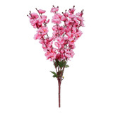 Buque Flor Cerejeira 7 Galhos Artificial Decorativa Planta