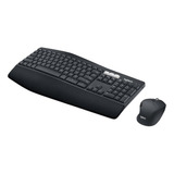 Kit Teclado Y Mouse Inalámbrico Logitech Mk850 Negro