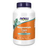 Now Supplements, Magnesio 400 Mg, Función Enzimática*, Apoyo