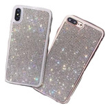 Funda Todos Los Equipos Piedras Brillante Dama Mujer Case 3d