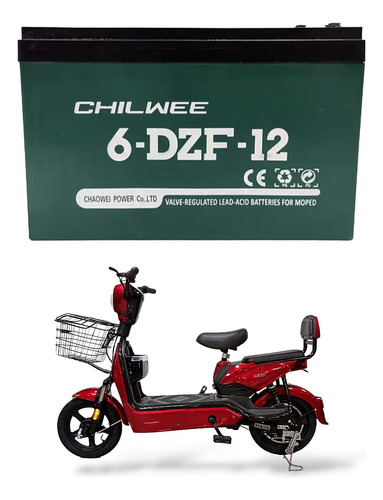 Baterías 12v-12ah Motos/bicicletas Y Bicimotos Eléctricas