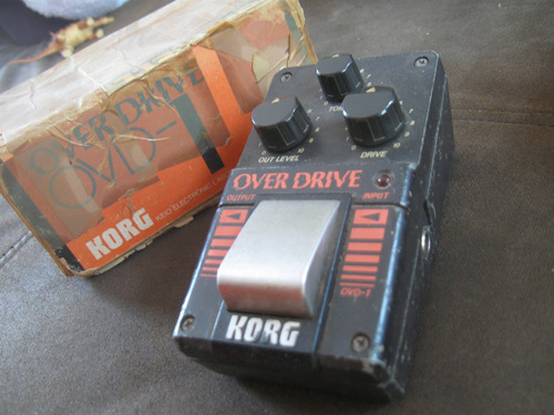 Pedal Korg Ovd1 Overdrive - Ts 808 - Ts 9 - Tube Screamer