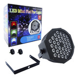 Luz Disco 36 Led Rgb Con Dmx