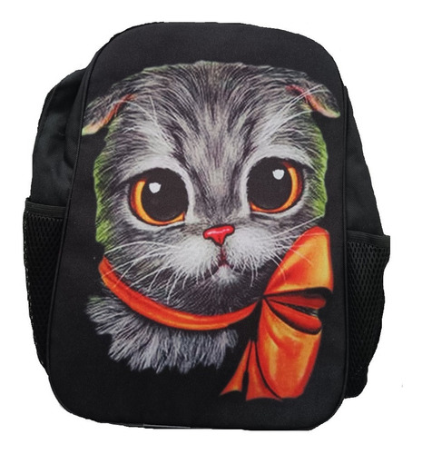 Mochila De Gato 3d Bolsa Multiusos Ligera Backpack Michi