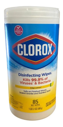 Toallas Desinfectantes Limón Clorox