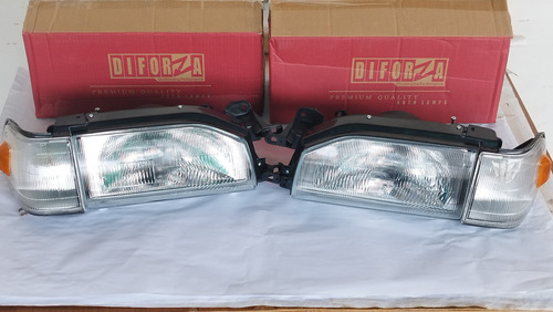 Faros Delanteros Completos Con Direccional Mazda 323  Foto 4