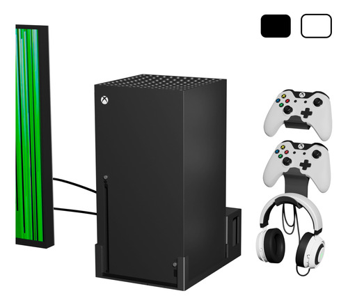 Base Soporte Xbox Series X Pared + Base Control Y Audifonos