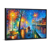 Cuadros Canvas Arte De Leonid Afremov | 90x140 Color Melody Of The Nigth