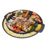 Master Grill Pan Para Barbacoa Coreana, 15 Pulgadas, Estufa 