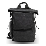 Mochila Beast Alazan Black Black Bubba Color Negro