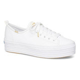 Zapatilla Triple Up Cuero Urbana Blanco Keds