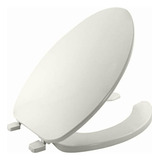 Bemis 175 000 1469324 White Elongated Open Front Toilet Seat