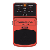 Behringer Cl-9 Pedal Compressor / Limiter Color Naranja Oscuro