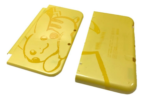 Carcasas Externas Edición Pikachu Para Nintendo New 3ds Xl