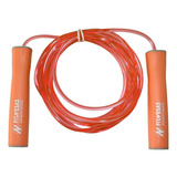 Soga Silicona Importada Fitness Gym Entrenamiento Naranja