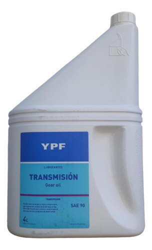 Aceite Ypf Transmision Sae 90 Gear Oil De 4 Litros