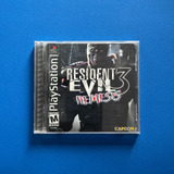 Resident Evil 3 Nemesis Black Label Ps1 Playstation Original