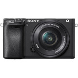 Câmera Sony Alpha A6400 Com Lente 16-50mm Oficial Com Nota 