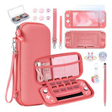 Innoaura Switch Lite Case 15 En 1 Paquete De Accesorios Swit