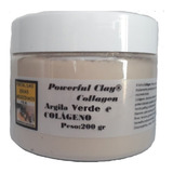 Argila Verde Com Colágeno Puro 200gr