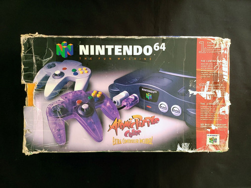 Caja De Nintendo 64 Atomic Purple
