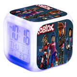 Reloj Despertador Digital Led Roblox, Moderno, Reloj Electró