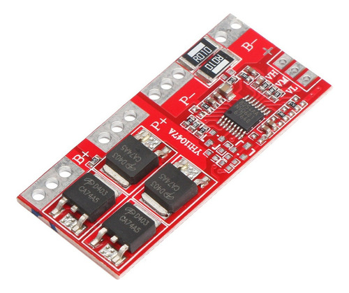 Modulo Proteccion Baterias Litio Bms 4s Cuatro 18650 15a