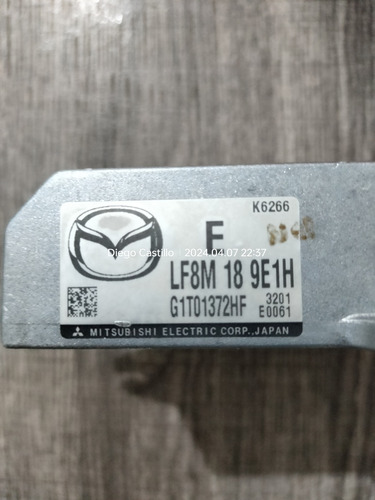 Tcm Mazda 3 Letra E 