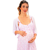 Pack Maternal Camison Futura Mama Embarazada Pijama Mujer