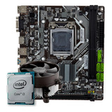 Kit Upgrade, Processador Intel Core I3 +  Placa Mãe