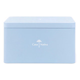 Caja Aluminio Celeste Crema