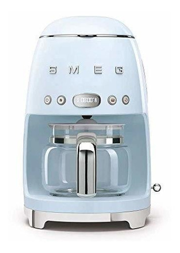 Cafetera De Filtro Italiana Smeg Dcf02pbeu 220v. Celeste §