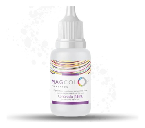 Pigmento Mag Colors 15ml Micropigmentação - Black Friday Cor Diluente