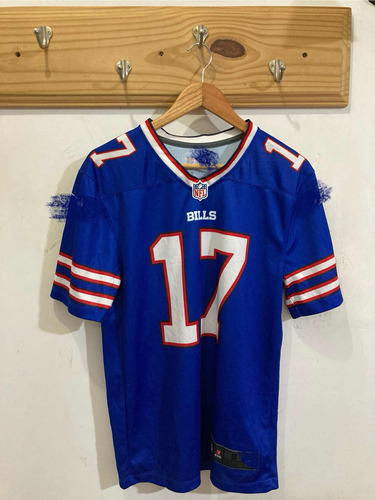 Camiseta Nfl Naik Buffalo Bills Allen #17 Talle S