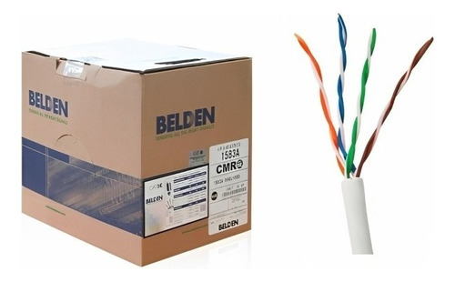 Cable Red Belden 1583a 009u1000 Utp Cat 5e Bobina 305m Cobre