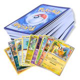 Lote Pack 100 Cartas Pokémon Aleatórios Sem Nenhuma Repetida