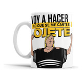 Taza Cerámica Gran Hermano Virginia Lo Que Se Cante Ogt