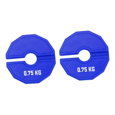 Paquete De 2 Discos De Pesas Para Mancuernas, 132 Mm Azul