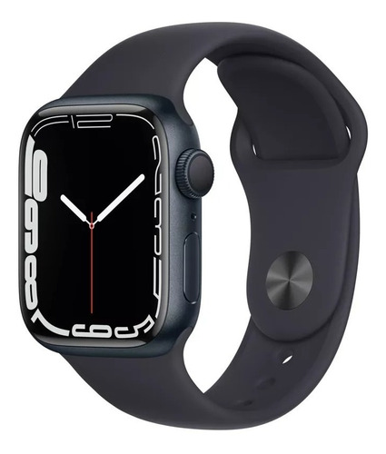 Apple Watch Serie 7 Gps 45mm Aluminio - Deportivo Midnight