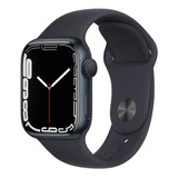 Apple Watch Serie 7 Gps 45mm Aluminio - Deportivo Midnight