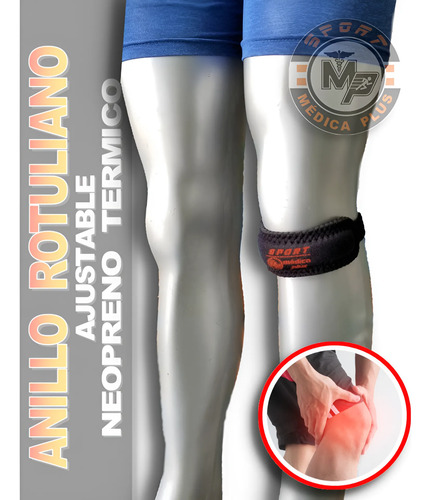 Anillo Rotuliano Banda Osgood Rotula \u002F Rodilla Neopreno Unit | MercadoLibre
