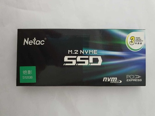Ssd Netac Nvme 512gb N930e Pro M.2 Pcie 3.0 Nvme 2280 Cor Verde-oscuro