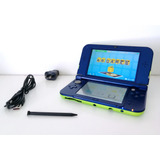 Nintendo New 3ds Xl Color Azul Con Verde