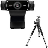Camara Web Logitech C922 Pro Stream Webcam 1080 30fp Tripode