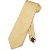 Corbata Vesuvio Napoli Para Hombre En Color Dorado Liso